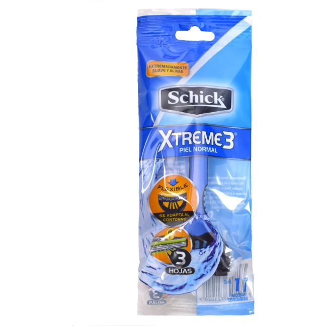 SCHICK XTREME 3 PIEL NORMAL X1