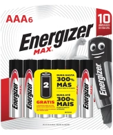 PILA ENERGIZER ALCALINA AAA X 6