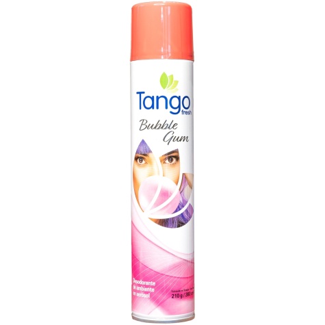 DESODORANTE DE AMBIENTE TANGO 360ML BUBBLE GUM