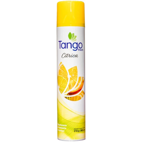 DESODORANTE DE AMBIENTE TANGO AEROSOL CITRUS 360 ML.