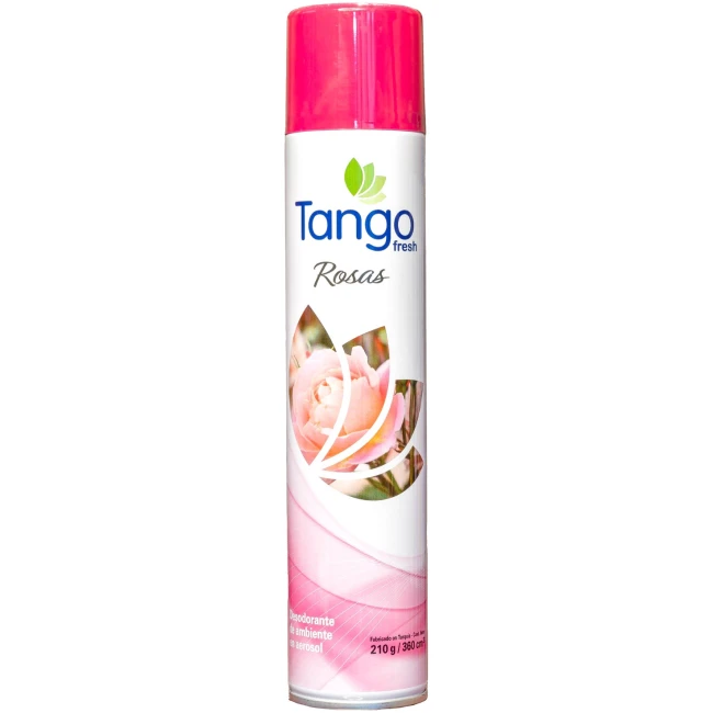 DESODORANTE DE AMBIENTE TANGO 360ML ROSAS