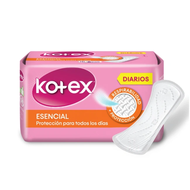 KOTEX PROTECTOR DIARIO ESENCIAL X20