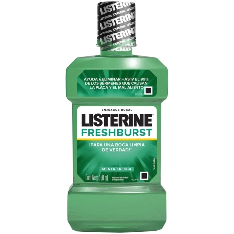 LISTERINE FRESH BURST 250 ML.