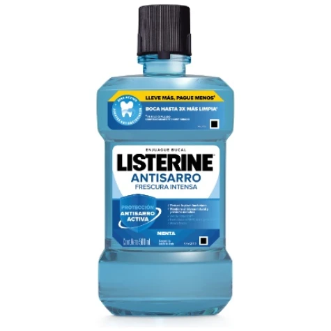 LISTERINE ANTISARRO 500ML