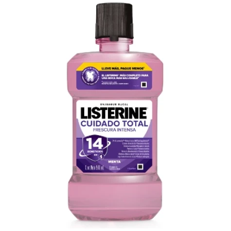 LISTERINE CUIDADO TOTAL 500ML