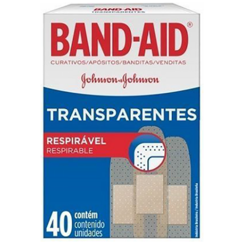 BAND AID TRANSPARENTE X40