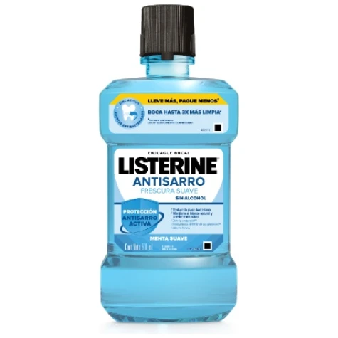 LISTERINE ANTISARRO ZERO 500ML