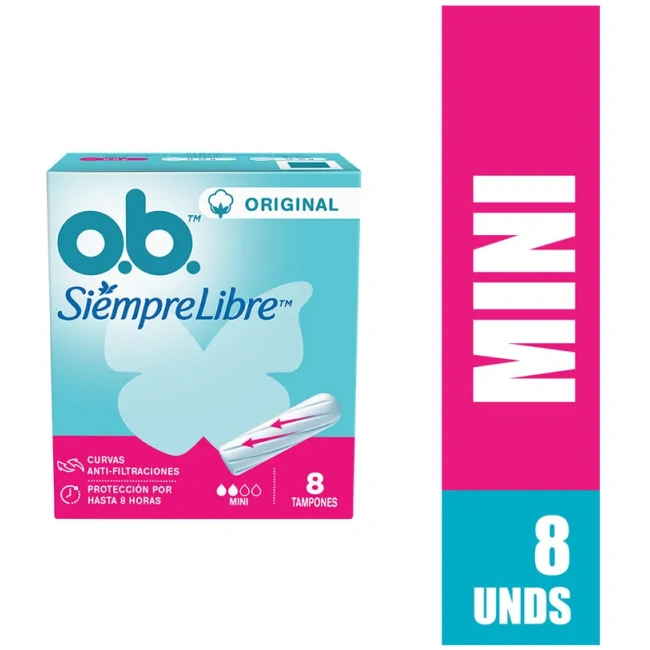 TAMPON O.B. MINI X 8