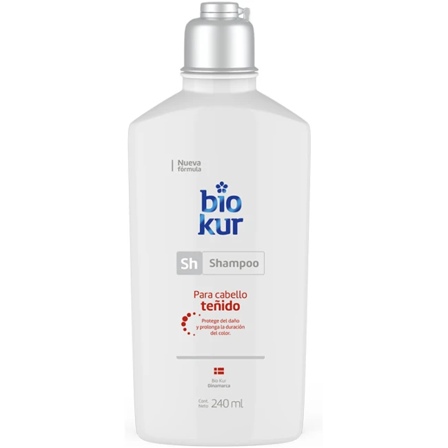 BIOKUR SHAMPOO PARA CABELLO TEÑIDO 240ML