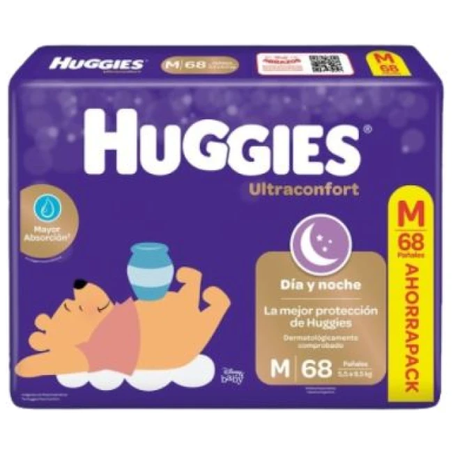 HUGGIES ULTRA CONFORT M68