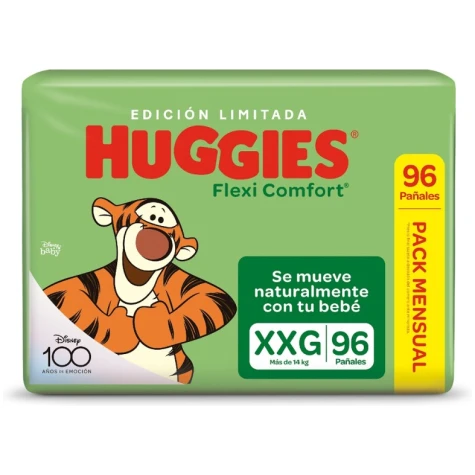 HUGGIES FLEXI COMFORT XXG 96