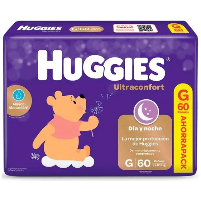 HUGGIES ULTRA CONFORT GX60