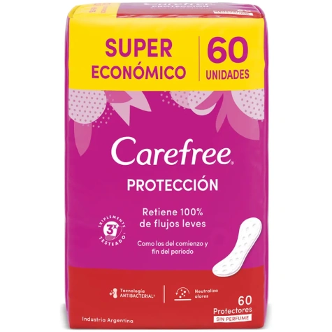 CAREFREE PROTECTOR DIARION X60 SIN PERFUME