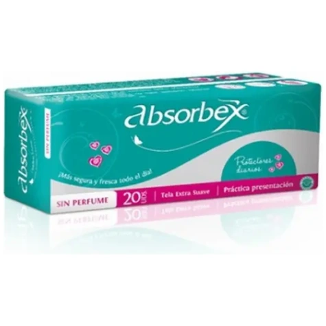 ABSORBEX PROTECTOR DIARIO X20