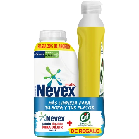 NEVEX BICARBONATO PARA DILUIR + CIF DETER 300ML