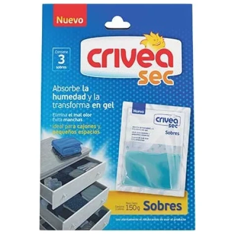 CRIVEA SEC SOBRES X3 150G