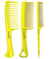 DOMPEL KIT 3 PEINES AMARILLO