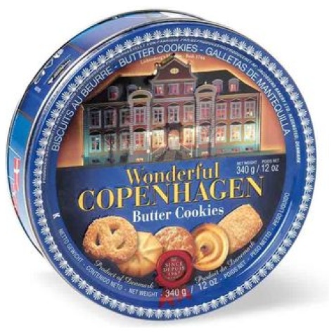 GALLETAS DANESAS COPENHAGEN LATA 340 GRS