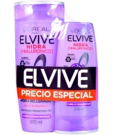 ELVIVE HIALURONICO PACK SHAMPOO 370+ACO 200