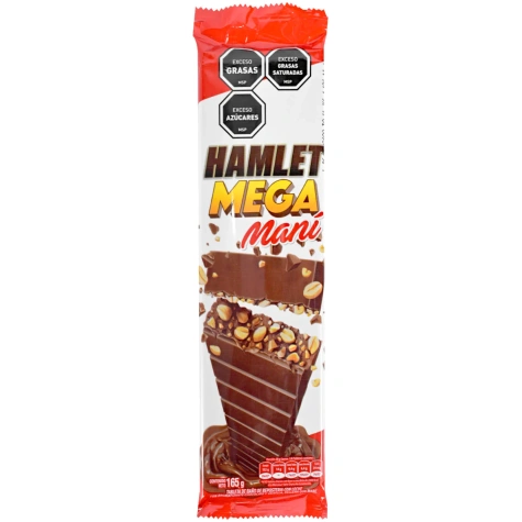 HAMLET CHOCOLATE CON MANI 165G