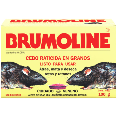 BRUMOLINE RATICIDA CEBO 100G