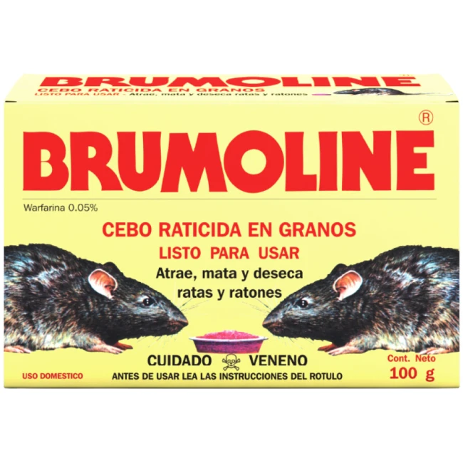 BRUMOLINE RATICIDA CEBO 100G