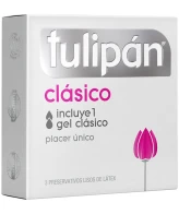 PRESERVATIVO TULIPAN CLASICO X3