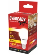 LAMPARA LED EVEREADY 8W LUZ CALIDA