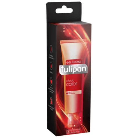 TULIPAN GEL INTIMO EFECTO CALOR 30ML