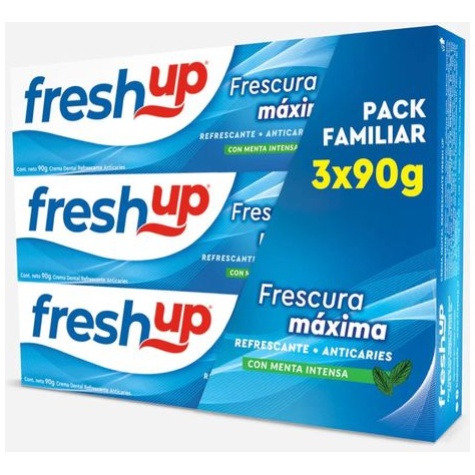 FRESH UP PASTA MAXIMA FRESCURA TRIPACK 90G