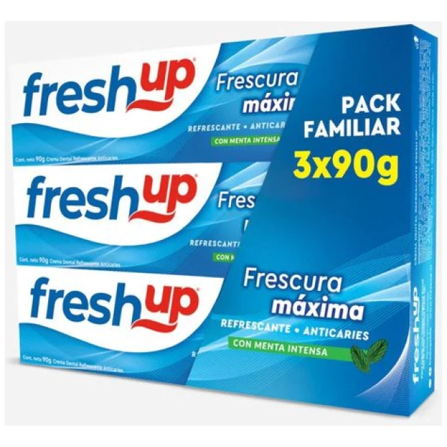 FRESH UP PASTA MAXIMA FRESCURA TRIPACK 90G