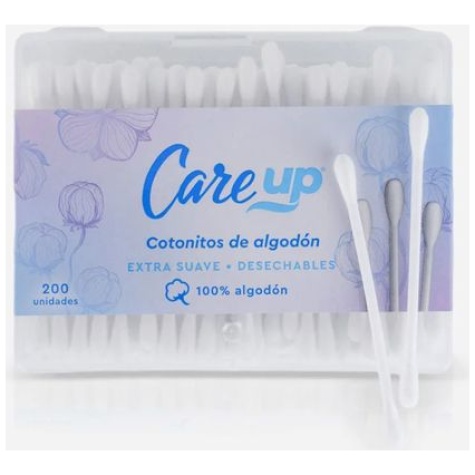 CARE UP COTONETES EN CAJA X200