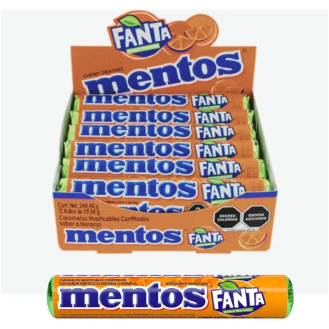 PASTILLAS MENTOS FANTA