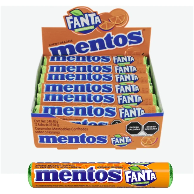 PASTILLAS MENTOS FANTA