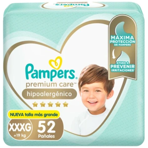 PAMPERS PREMIUM CARE XXXG X52