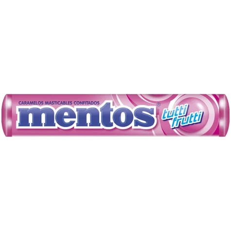 MENTOS CARAMELOS TUTTI FRUTTI