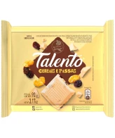 CHOCOLATE GAROTO MINI TALENTO BLANCO CON PASAS 25 GRS.