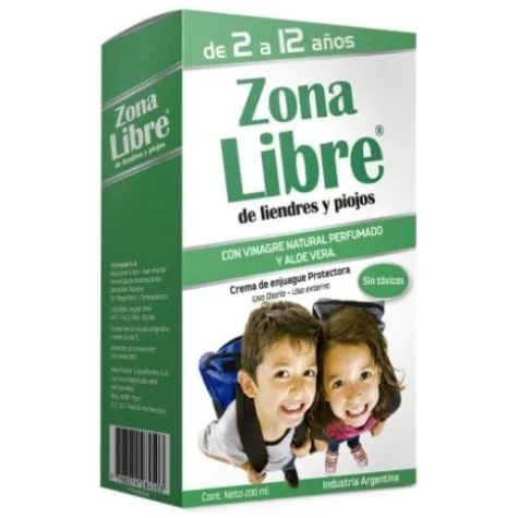 ZONA LIBRE CREMA ENJUAGUE PROTECTORA 200ML