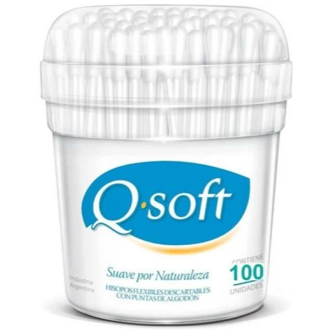 QSOFT COTONETES X 100