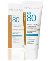 MEDCLINICAL PROT.FACIAL FPS 80 BEIGE OSCURO 40GR