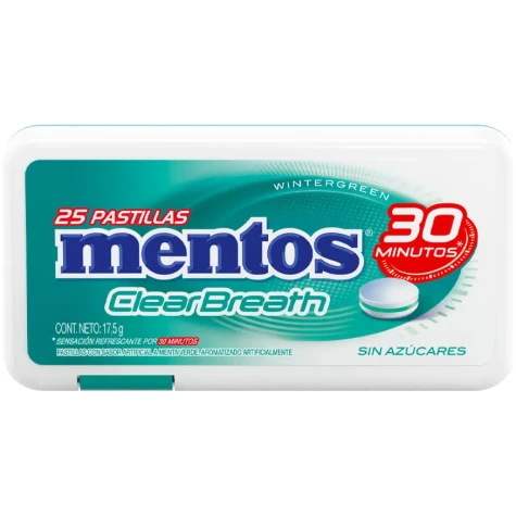 MENTOS CLEARBREATH WINTERGREEN