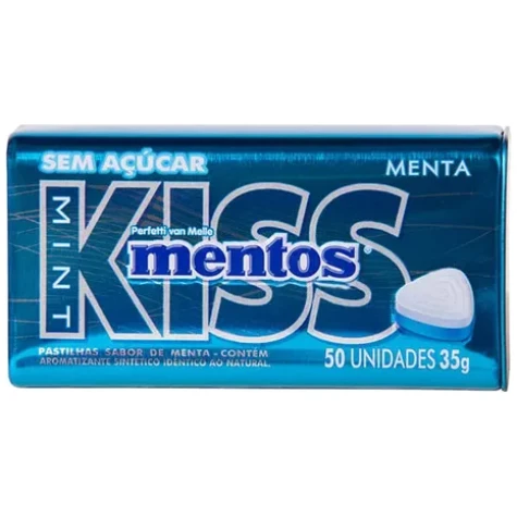 MENTOS KISS MENTA 35 GRS MINT