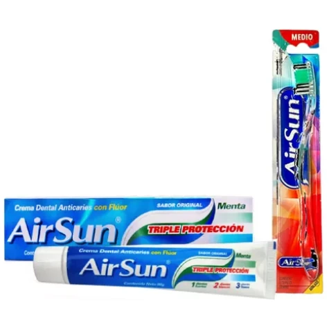 AIRSUN PASTA DENTAL 150G +CEPILLO