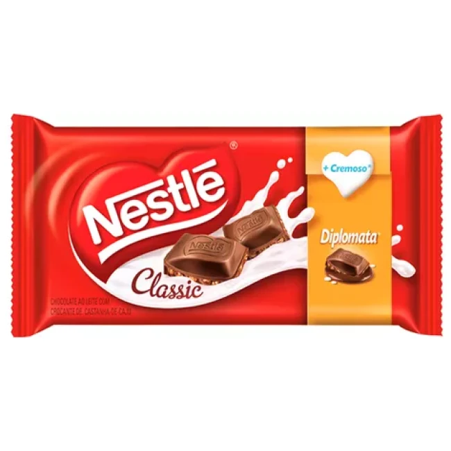 CHOCOLATE CROCANTE DIPLOMATA NESTLE 80 GRS.