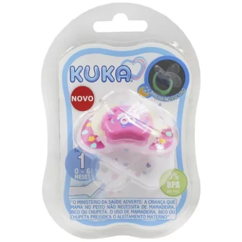 CHUPETE KUKA LUMINA N°1 ROSA