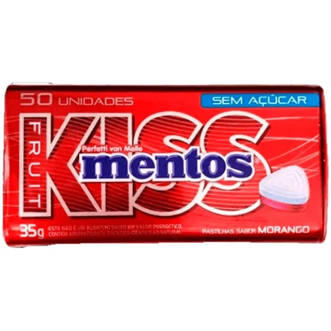 MENTOS KISS FRUTA 35G 12 UN