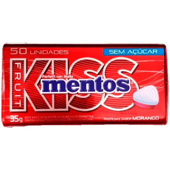 MENTOS KISS FRUTA 35G 12 UN