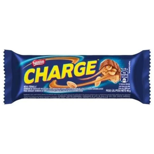 CHOCOLATE NESTLE CHARGE RELLENO 40 GRS.