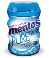 CHICLES MENTOS GUM FRESH MINT 56G. BOTE X6