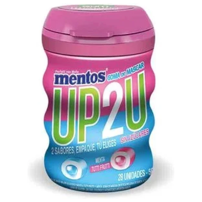 CHICLES MENTOS GUM UP2U